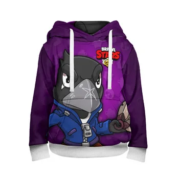 

Children's sweatshirt 3D Brawl Stars Crow