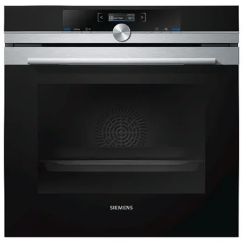 

Pyrolytic Oven Siemens AG HB673GBS1 71 L 3600W Black Stainless steel