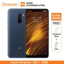 Глобальная версия Pocophone F1 128 ГБ Встроенная память 6 ГБ Оперативная память( комплект и запечатанная коробка