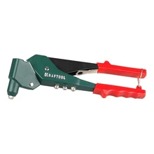 Riveter KRAFTOOL 31176-H6(Swivel Rivet 2.4/3.2/4/4.8mm rotary head 360 degree plastic case