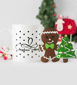 

Personalized Is Mug and Handmade Royal Icing Cookie Set-4