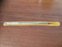 1 Uds., corrector de acné y espinillas plateado, Extractor de acné, herramienta cosmética, herramienta de eliminación de agujas inoxidables