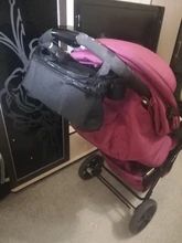 Organizador de cochecito de bebé, bolsa de portabotellas, accesorios de cochecito de bebé, silla de ruedas