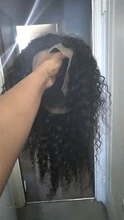 MSH-peluca con malla frontal para mujeres negras, cabello humano virgen brasileño con cierre de encaje 4x4, preenganchado, Color Natural, 13x4