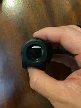 Mira óptica de caza táctica para exteriores, objetivo iluminado con punto rojo, Picatinny, 20MM, Weaver carril, para Arco, 10,7 m/100m, visualización rifle, 1x22