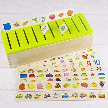 

Sorter knowledge box comedian classifier (Montessori)