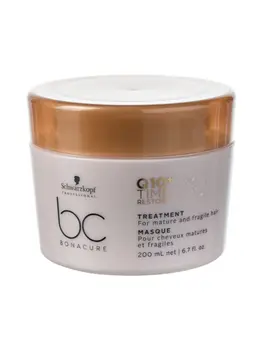 

Schwarzkopf Professional смягчающая mask bonacure Q10 + time restore, 200 ml