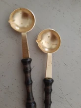 Cuchara de cera de lacre Anti-caliente mango de madera Retro cera estampado cucharas tarjetas de invitación sellos decorativos artesanía