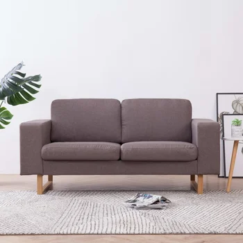 

2 seater sofa fabric gray mole sofas