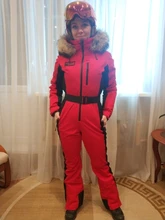 Jumpsuit Jacket Snowboarding-Set Running River Clothing Skiing Waterproof Women for Female