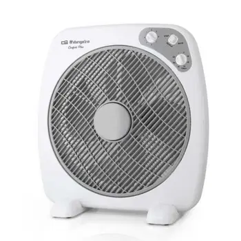 

FLOOR FAN ORBEGOZO BOX FAN BF 0140-60W-BLADES 40CM - 3 SPEED-TIMER-DIFFUSER ROTARY-ASA TRANSPOR