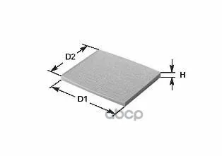 Фильтр Салона Угольный Mercedes-Benz: A-Class 97-04, Vaneo 02- Clean filters арт. NC2067CA