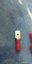 Cable-Plug Connectors Wiring Spade Electrical-Crimp-Terminal Female Insulated FDD 100pcs