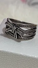 Anillos de la suerte con flores para mujer, 100% 925 anillos de plata esterlina, venta al por mayor, gran oferta, novedad de 2021