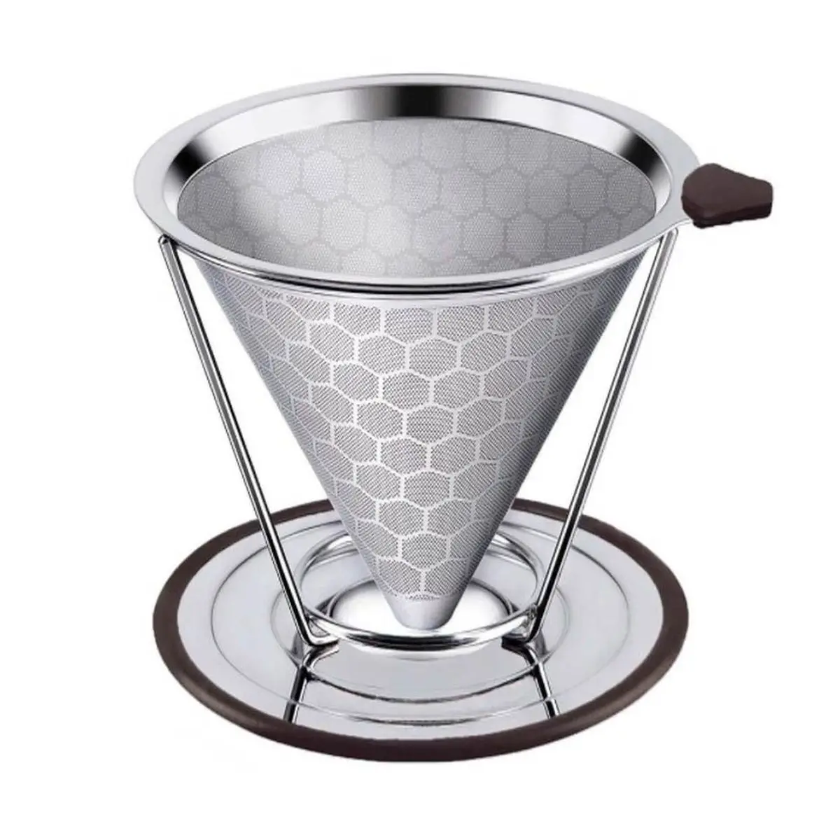 Luxvara Filtre A Cafe, Filtre à Café En Acier Inoxydable