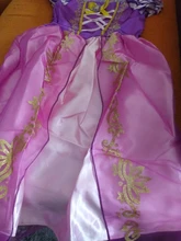 Chicas Rapunzel vestido de la princesa del traje para niña niños Cosplay Sofia Vestidos vestido de niños ropa de fiesta de cumpleaños 2-8 años
