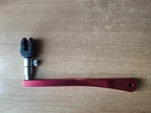 Conector de cambio rápido para caña de pescar, barras de zumbador de acero inoxidable para carpa