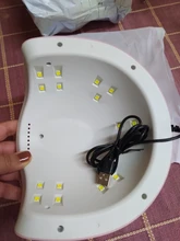 SUNX5 Max-Lámpara LED para secado de uñas, lámpara UV de hielo de 45/36/18 LED para secado de esmalte de Gel, temporizador, herramientas de manicura con Sensor automático, 90/72/36W