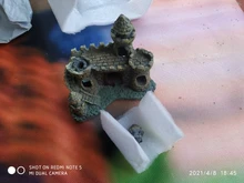 Castle-Tower-Ornaments Decoration Aquarium-Accessories Fish-Tank