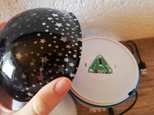 Proyector LED de estrellas para Noche de Luna, lámpara de luz nocturna giratoria de cielo para niños, dormitorio de bebé, regalo de Navidad