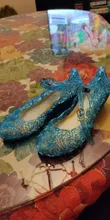 Cuña Cosplay fiesta Sandalias Zapatos de niño pequeño niños bebé niñas baile zapatos de princesa zapatos de bebé schoenen Zapatos Niña