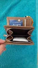 Baellerry-billeteras cortas para hombre, nuevo soporte para tarjetas, multifunción, de cuero, con cremallera para hombre, billetera con bolsillo para monedas