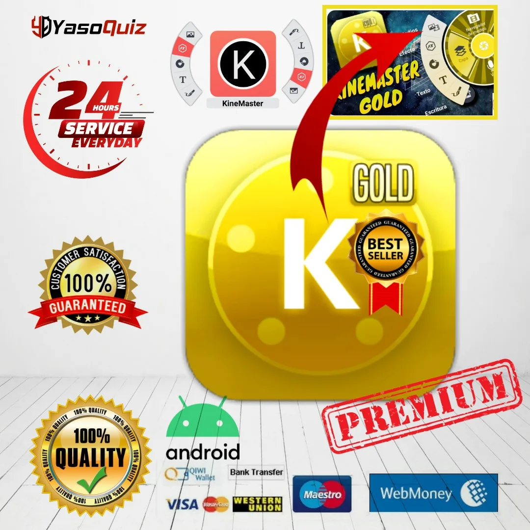 Kinemaster oro apk pro - Mod APK (Pro) pour Android