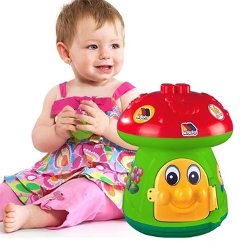 

Building Blocks Game Moltó Mushroom 15 Pcs (1+ year)