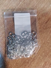 100 unids/pack 5mm círculo abierto saltar anillos, collar, pulsera, pendiente, colgante conectores bricolaje joyería de accesorios de artesanía