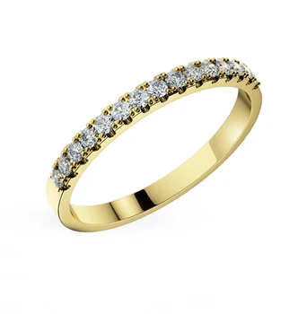 

Gold ring with diamonds sunlight
