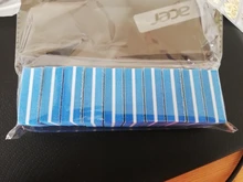 Mini bloques de doble cara para limas de uñas, esponja colorida, tira de tope de lijado, herramientas de manicura de pulido, 10/25/50 Uds. Por lote