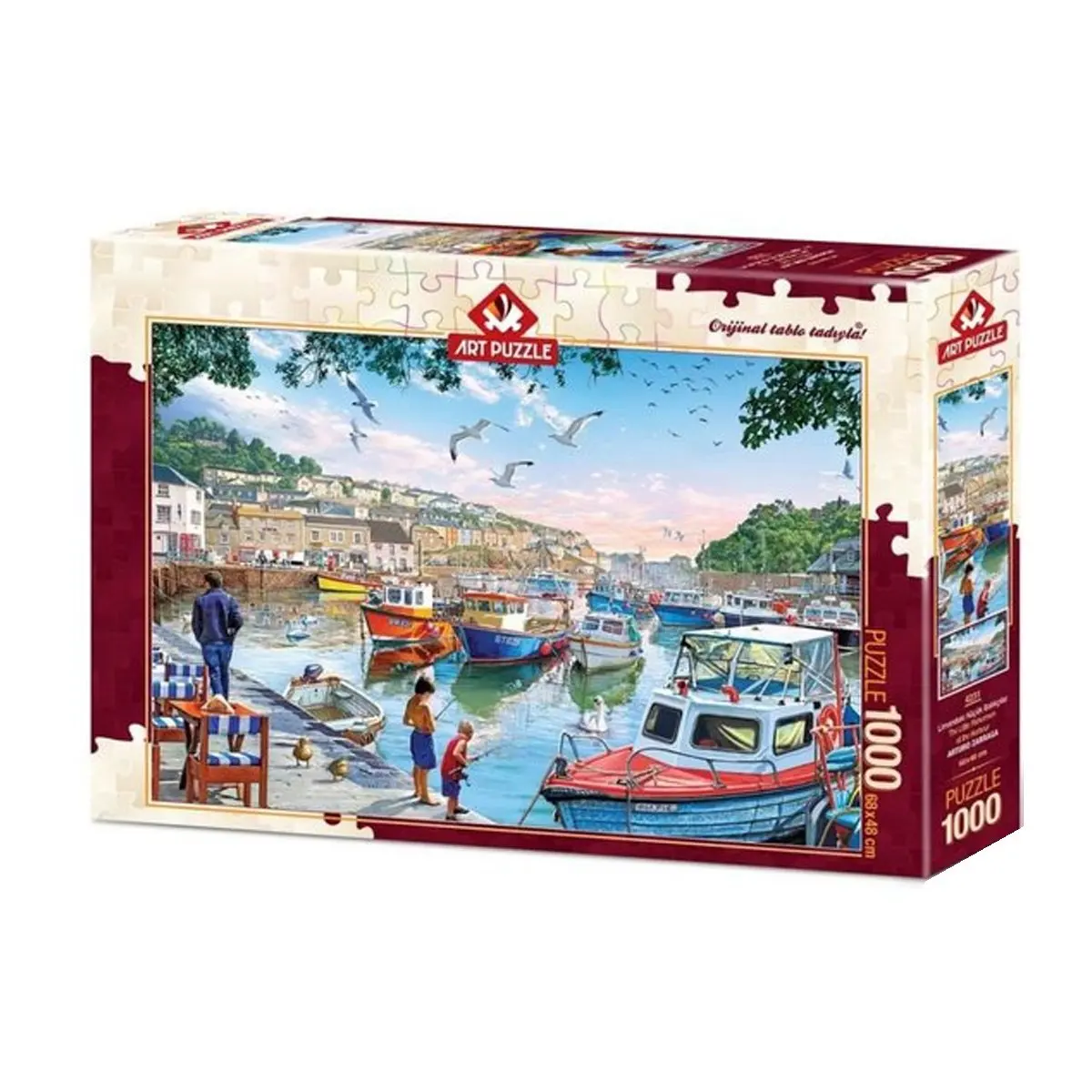 4231 LΔ°MANDAKΔ° SMALL BALIKΓILAR / ART jigsaw puzzle 1000 piece