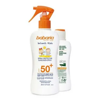 

BABARIA KIDS SPRAY SPF50 + 200ML VAPORIZER + AFTER SUN 100ML