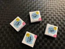 FUNMIX-Cinta de respiración para pestañas injertadas, cinta de aislamiento con agujeros, transpirable, resistente, 4 Uds.