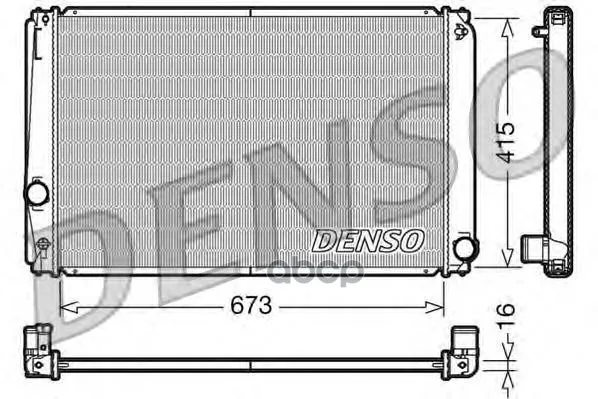 Радиатор Системы Охлаждения Toyota Rav 4 Iii(05-) Denso арт. DRM50051