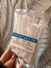 Strap Cable-Tie Wraps Plastic Self-Locking Nylon 100pcs Fastening-Ring 3X200 5x300 3--100