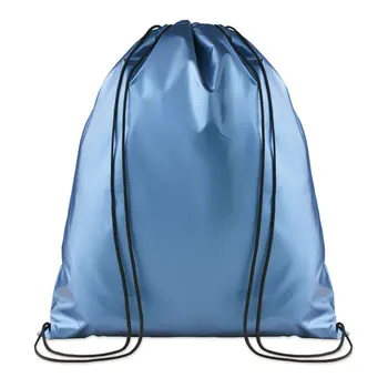 

Lot 25 PCs rope Bag with laminated NEW Blue Measures 36X40 CM