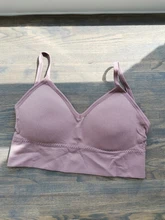 Yoga Fitness las mujeres las niñas deporte de algodón de moda de las mujeres Bra Tops transpirable deportes Yoga correr Sujetador Deportivo