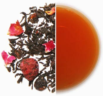 

Tea tea.ru "sweet raspberries", Black leaf with additives, 75 gr