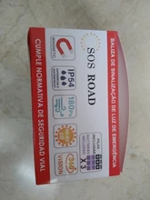 NK SOS Road- Baliza luz de Emergencia | Luz de Emergencia Autónoma | Luz LED | Señal V16 de Preseñalización de Peligro