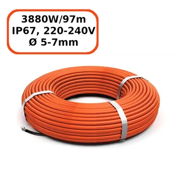 

Beton heating concrete heating cable 40КДБС-97 heating cable section heating of concrete beton heating heating of beton