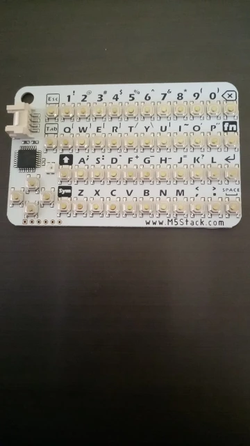 M5Stack Official CardKB Mini Keyboard Unit MEGA328P GROVE I2C USB ISP Programmer for ESP32 Arduino Development Board STEM Python reviews №3 144374