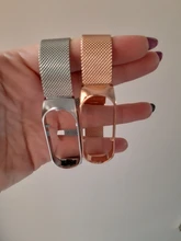 Correa para Xiaomi Mi banda 3 4 5 pulsera de acero inoxidable banda de reloj para Mi banda 5 4 3 muñeca correa de la correa de malla de relojes de la banda