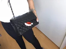 Bolsos de marca de lujo para mujer, bandoleras cruzadas de piel de oveja de alta calidad con doble solapa de cuero, 25cm, 2021