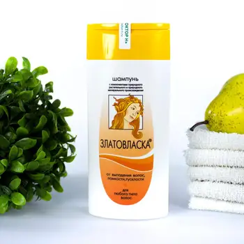 

Treatment Shampoo hair loss "Златовласка" 240 ml, genuine products for hair growth