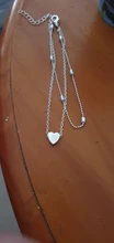 17KM-tobillera de corazón con cuentas de Color plateado para mujer y niña, tobilleras multicapas doradas, pulsera Vintage para pie, joyería para playa 2021