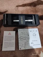 QSHAVE-Afeitadora de seguridad ajustable con doble filo para hombre, rasuradora con 5 cuchillas para afeitar clásica, limas de suaves a agresivas, 1-6 niveles