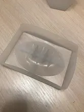 Caja de jabón hecha a mano, bandeja jabonera de silicona, molde de fundición de resina epoxi, soportes para vajilla, bandeja de jabón de resina, 1 ud.