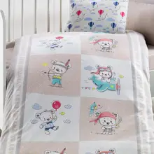 Тип героев 7Parça 100 хлопковый Детский комплект для сна