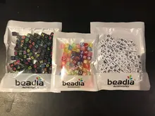 Letter Beads Necklace Bracelet Charms Jewelry-Making-Accessories English-Alphabet Acrylic